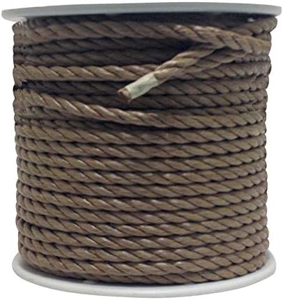 Wellington 12 in Dia x 300 ft L Brown Twisted Poly Rope - Image 1