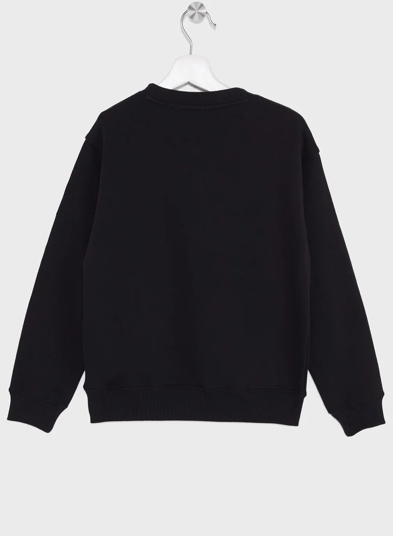 Calvin Klein Jeans Kids Logo Sweatshirt