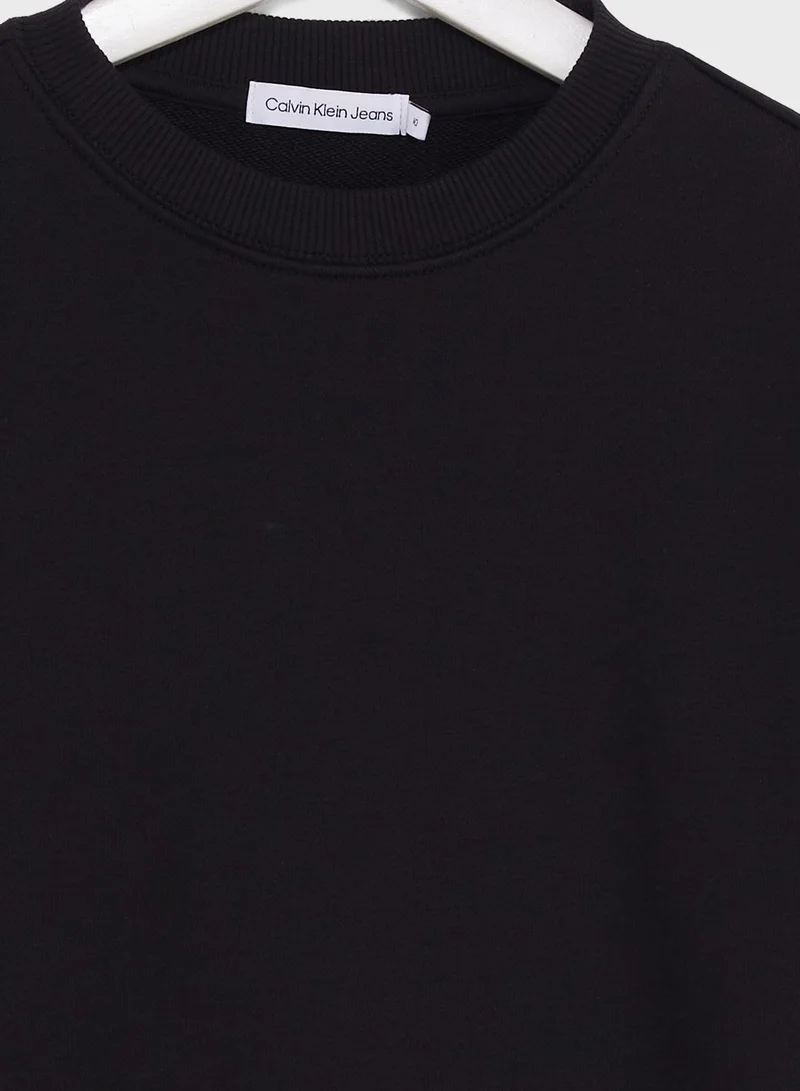Calvin Klein Jeans Kids Logo Sweatshirt