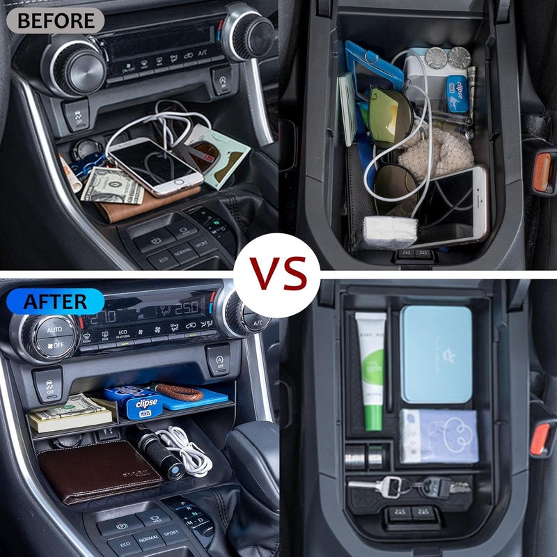 TOPINSTALL Console Organizer for Toyota RAV4 - Image 5