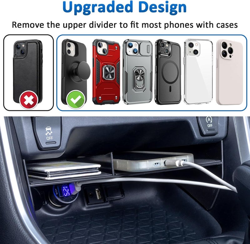 TOPINSTALL Console Organizer for Toyota RAV4 - Image 2