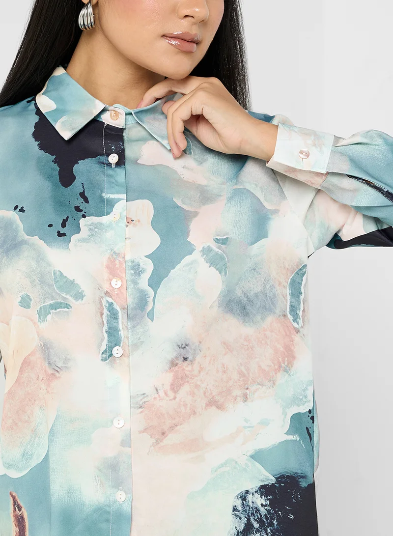 ELLA Floral Print Top