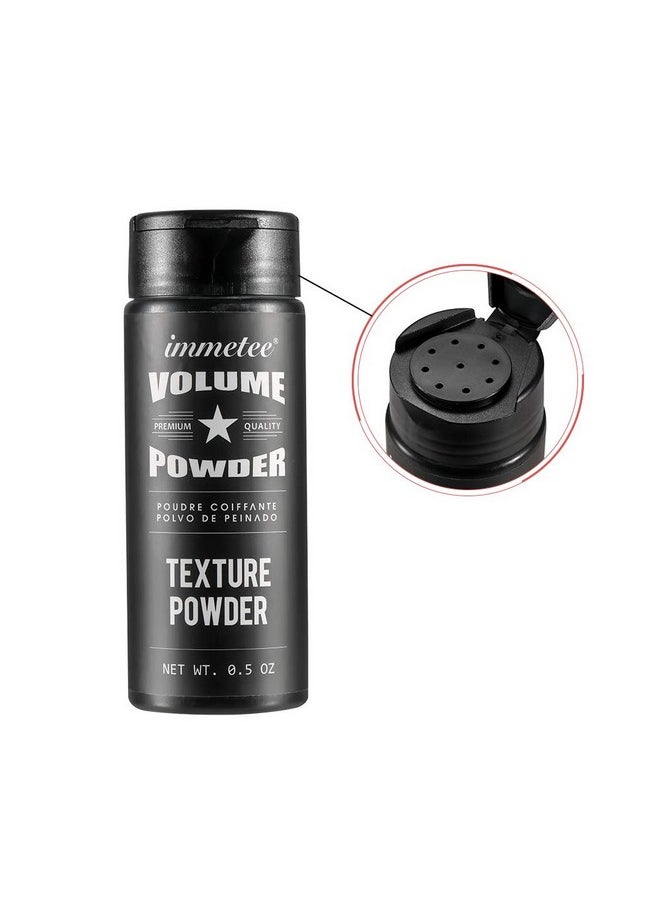 Immetee immetee Hair Volume Powder - Texture Styling for Men and Women, Light Control Natural Matte Look, Root Lifting 14g (0.5 oz)  - Image 2