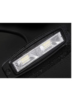 ماركة غير محددة LH-15V LH-15V مصباح فلاش مستطيل 16 LED ذو عينين 12 سطوع مذهل - مصنوع من 16 قطعة من رقائق LED عالية الكثافة، بيض ساطع 6000 كلفن  - Image 3