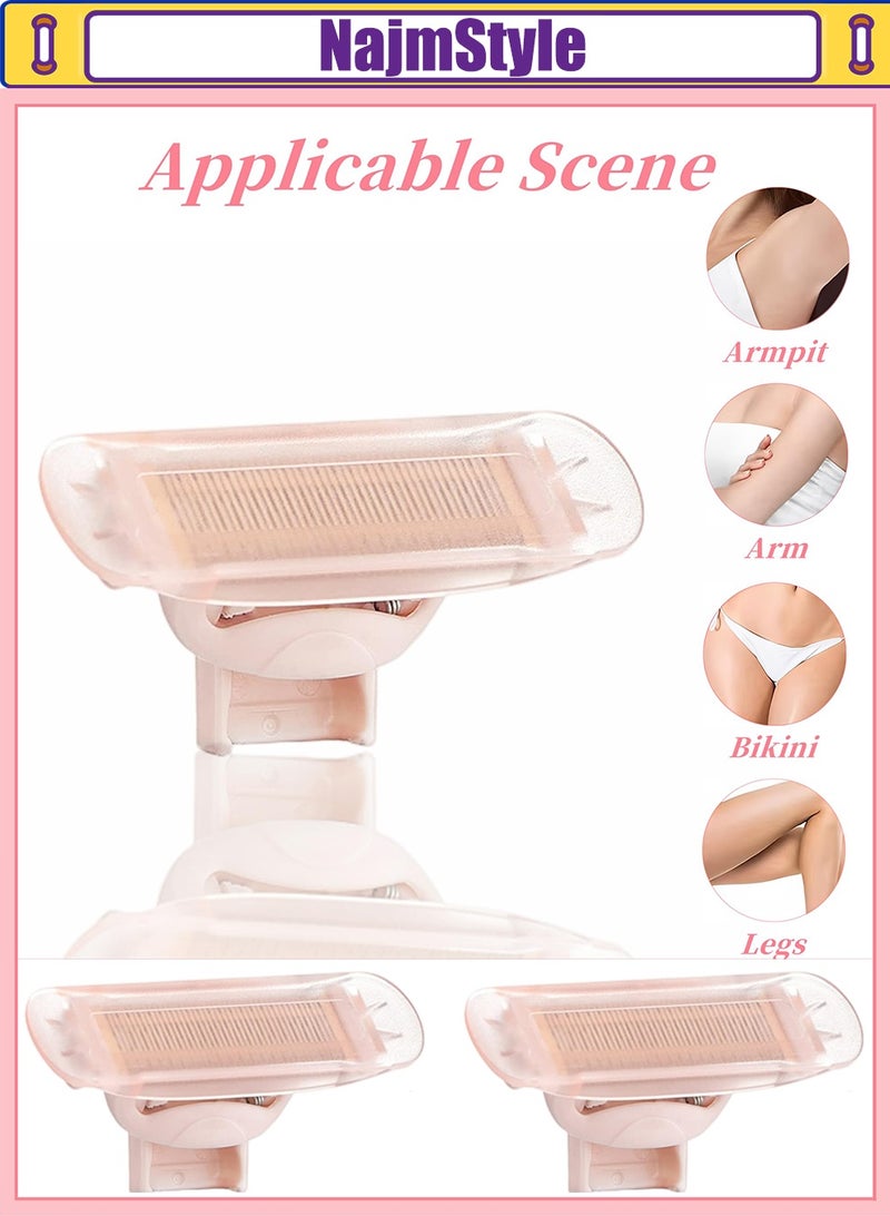 نجم ستايل 2 عبوة رأس ماكينة حلاقة بديلة متوافقة مع شفرات الحلاقة البديلة Finish Touch Flawless Nu Razor - Image 3