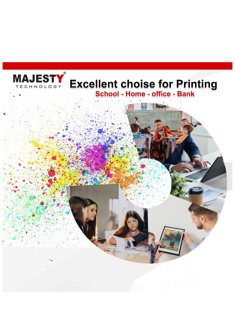 Majesty - 205A CF533A Toner Cartridge Compatible with Hn M181fw HP Laserjet Pro M154A M154NW Printer (Magenta Color Laserjet Pro MFP M180 M180n M180nw M180fw M181 M181a) - Image 1
