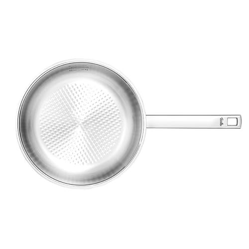 Fissler Original-Profi Collection Stainless Steel11 Inch Frying Pan — Made in Germany, Novogrill® Searing Surface, Induction Ready, Oven Safe - Image 1