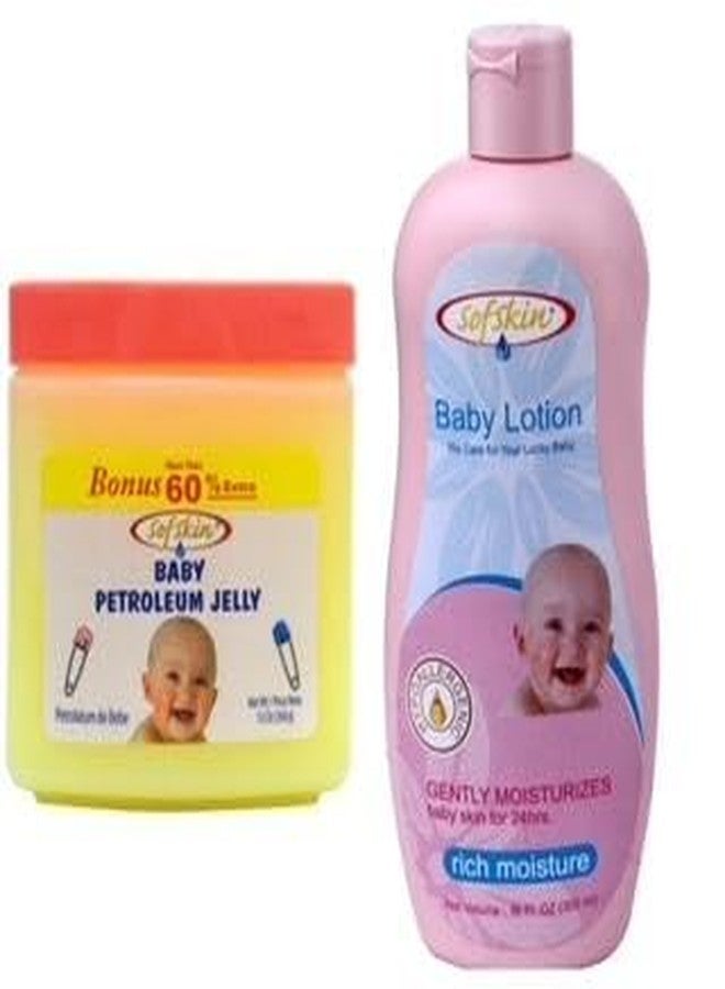 SOFSKIN (American Brand) Baby Lotion (Perfumed) Pure & Safe, pH 5.5 No Skin Allergy - Large Pack of 300 ml - Suitable for Adults Also - Image 4