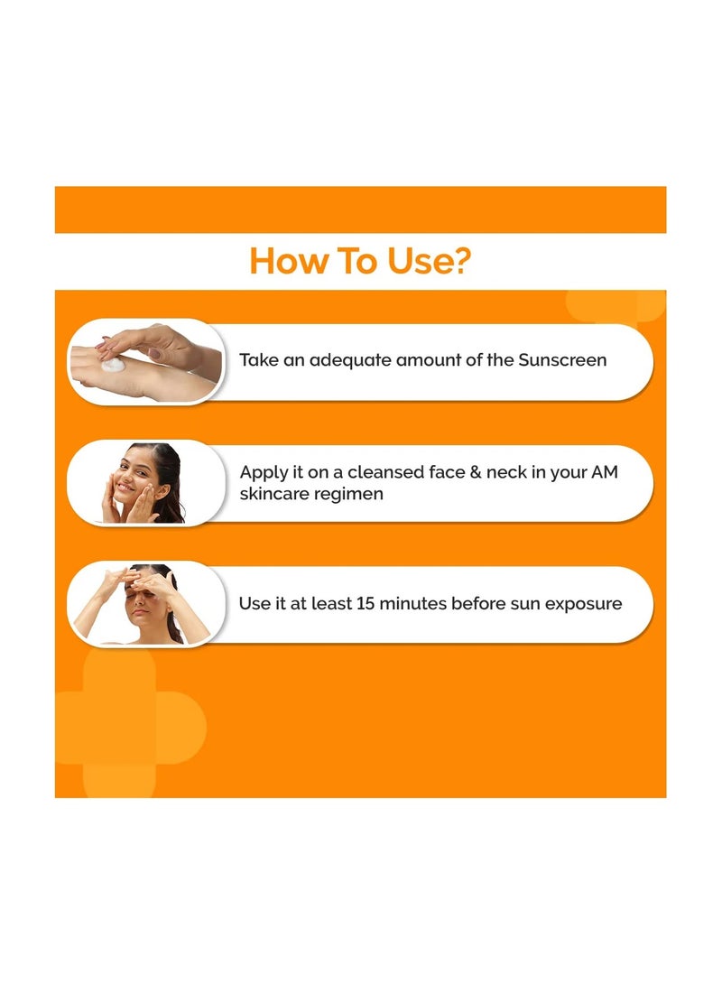 The Derma Co Pore Minimizing Sunscreen With Niacinamide 50g - Image 3