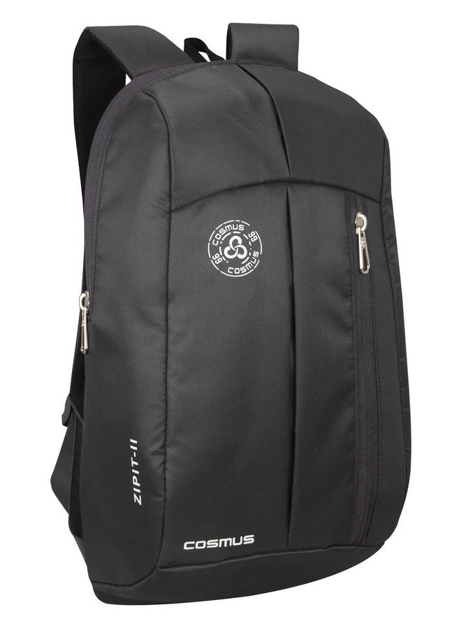 COSMUS Medium Size Zipit Grey Small Outdoor Mini Standard Backpack 12 L Daypack - Image 1