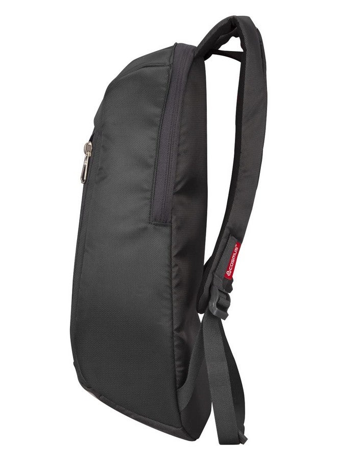 COSMUS Medium Size Zipit Grey Small Outdoor Mini Standard Backpack 12 L Daypack - Image 3