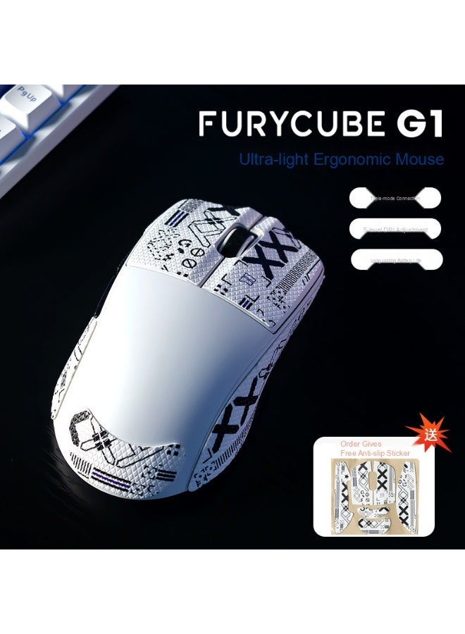 مكعب غاضب فأرة FURYCUBE G1 اللاسلكية ثلاثية الوضع خفيفة الوزن - Image 1
