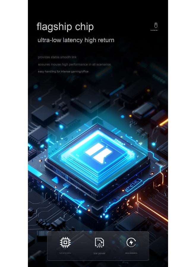 مكعب غاضب فأرة FURYCUBE G1 اللاسلكية ثلاثية الوضع خفيفة الوزن - Image 5