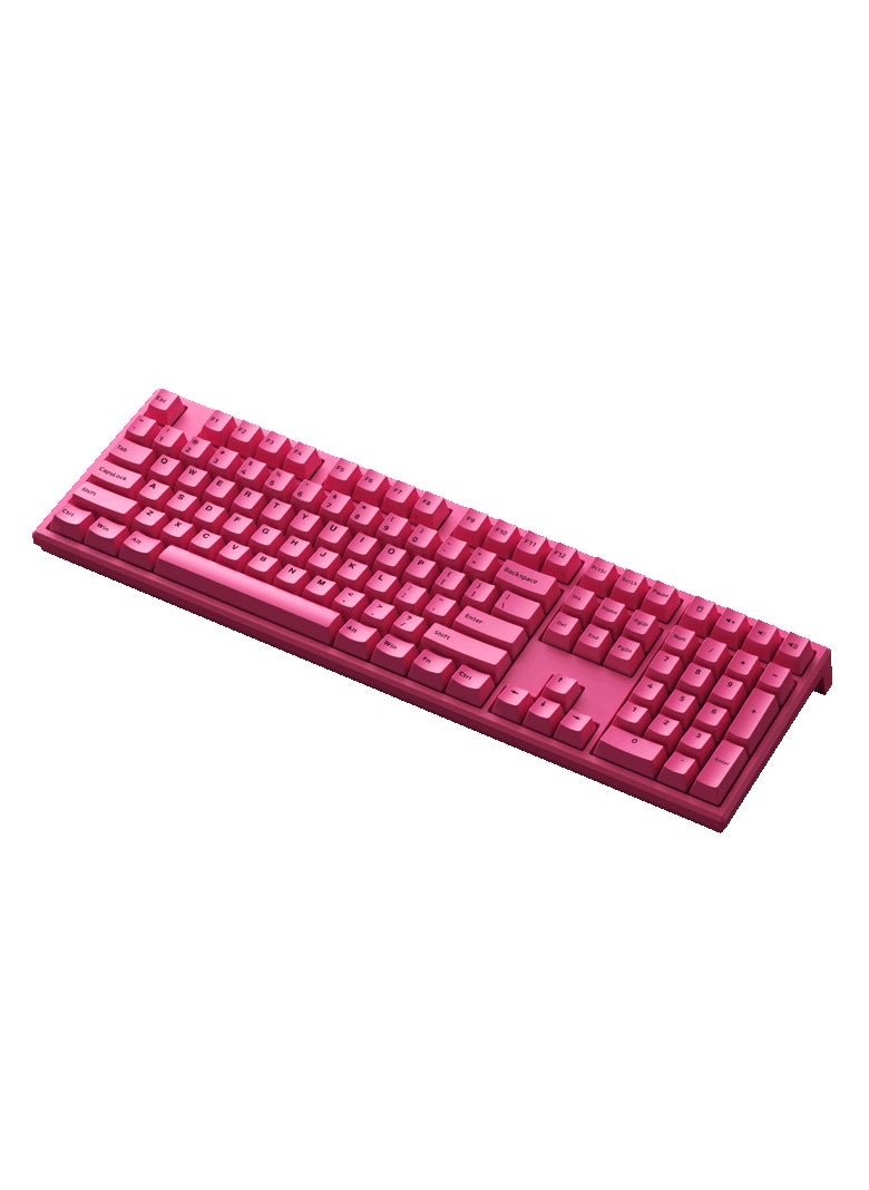 AKKO AKKO MonsGeek MG108B Rose Red Multi-Mode Wireless Keyboard - Cream Blue Pro  - Image 4