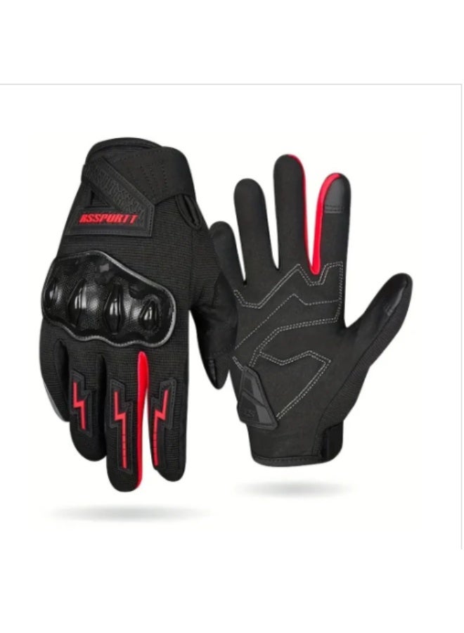 RS02 Breathable Mesh Motorcycle Gloves Motorcycle Gloves 2XL Size - Image 3