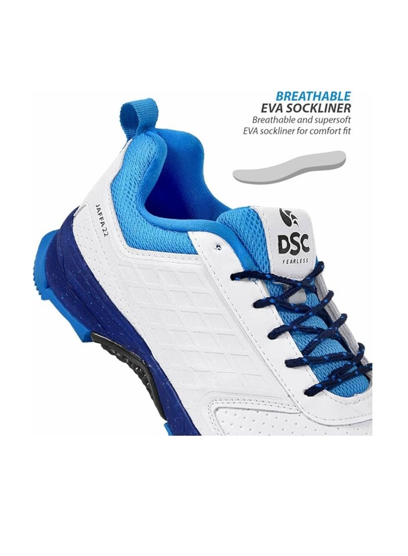 DSC Jaffa 22 Cricket Shoes| Size: 12UK/13US/46EU | For Mens & Boys | Material: Mesh | Breathable Mesh | Non-Slip Sole for Improved Durability for Stability - Image 3
