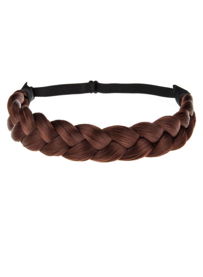 TOECWEGR Braid Headband 3 Strands Synthetic Braided Hair Headbands Stretch Plaited Hair Headbands Hairpiece Fashion Girl Costume Hair Accessories - Image 2