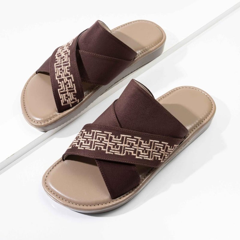Arabic Sharqi Sandals | Dark Brown | Sandals Traditional footwear