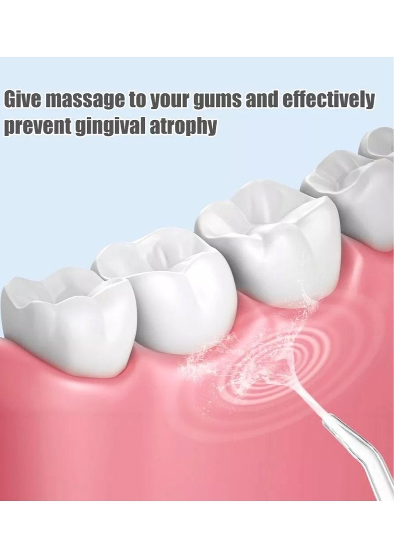 Fairywill Portable Oral Irrigator USB Rechargeable Dental Water Flosser Jet Irrigator Dental Teeth Cleaner 3 Modes 300ML - Image 3