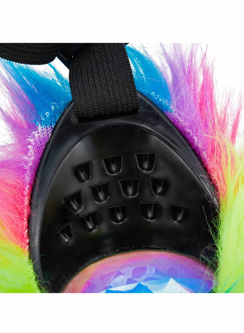 Excefore Kaleidoscope Glasses, Crystal Rainbow Kaleidoscope Rave Glasses - Image 5