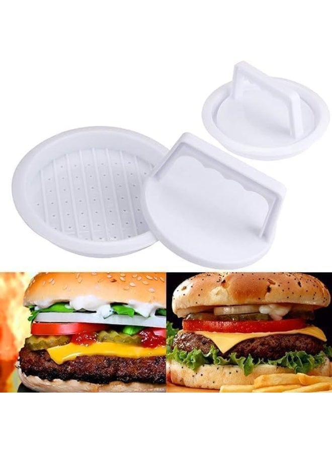 Plastic Burger Press – A practical burger forming mold for easily creating even patties at home. - Image 4
