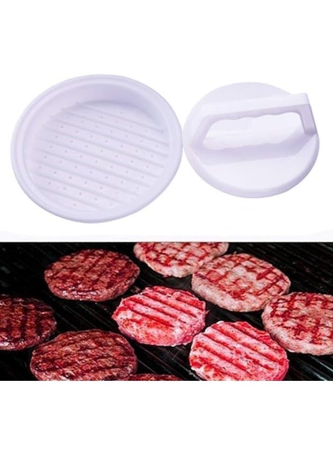 Plastic Burger Press – A practical burger forming mold for easily creating even patties at home. - Image 3