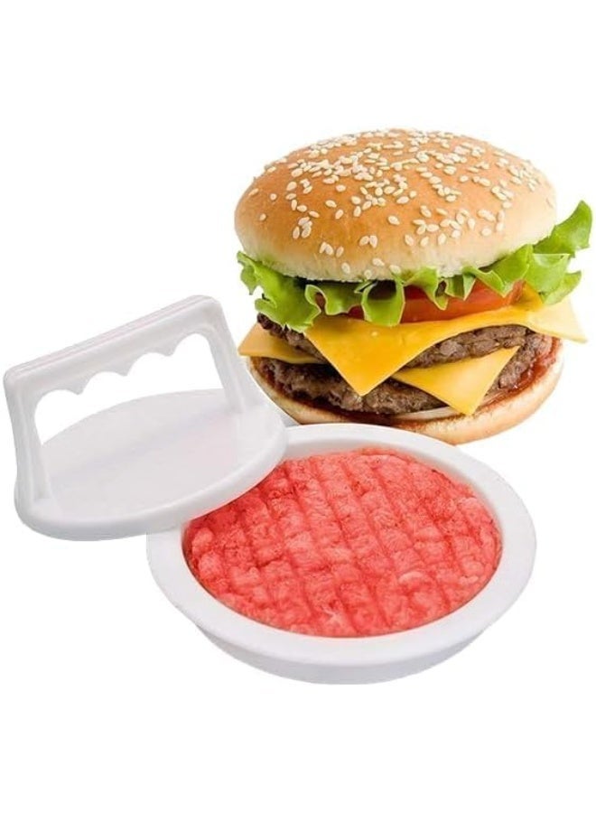 Plastic Burger Press – A practical burger forming mold for easily creating even patties at home. - Image 1