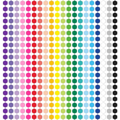 YSHIHE 8000 PCS Small Dot Stickers 1/3" Shaped Stickets 20 Colors Color Coding Labels Circle Label Stickers for Office,Classroom - Image 1