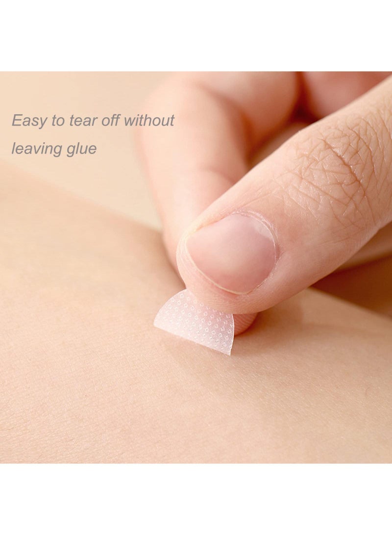Sweet seven 300 Pcs Ear Patches Earring Protectors Ear Lobe Support Patches Heavy Earrings Stabilizers Large Earrings Lift Patches Long-Time Wearing Earrings - Image 5