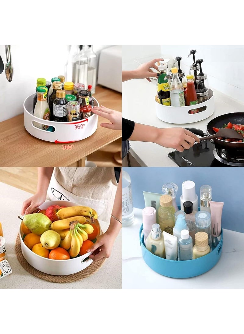 papermoon Paper Moon 360 Rotating Tray Multipurpose Kitchen Spice Holder Organizer Revolving Rack 1pc Color May Vary  - Image 3