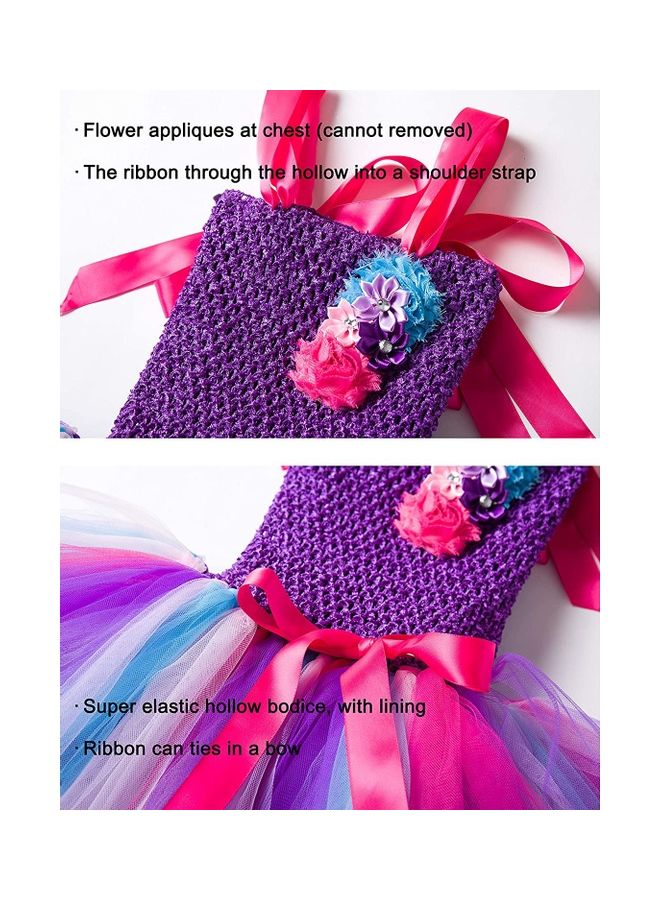 NIBEMINENT European and American Children's Wear Headwear Mesh Stage Pe - Image 3