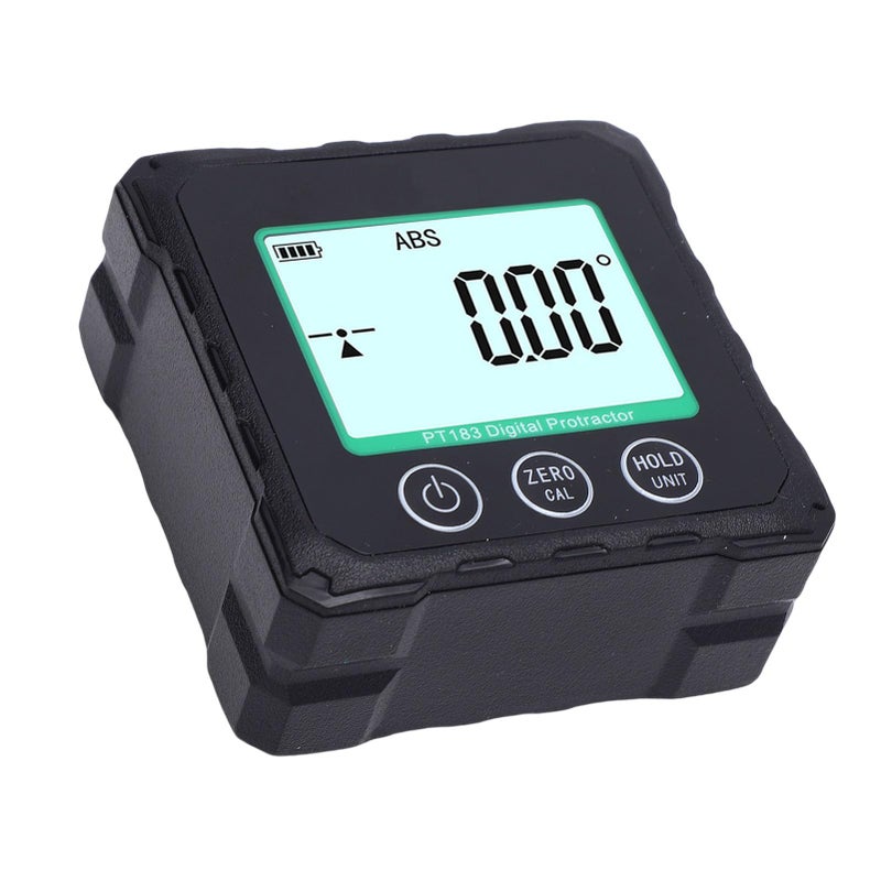 Electronic Inclinometer Protractor Digital Angle Finder with Backlit LCD Display Strong Magnet - Image 3