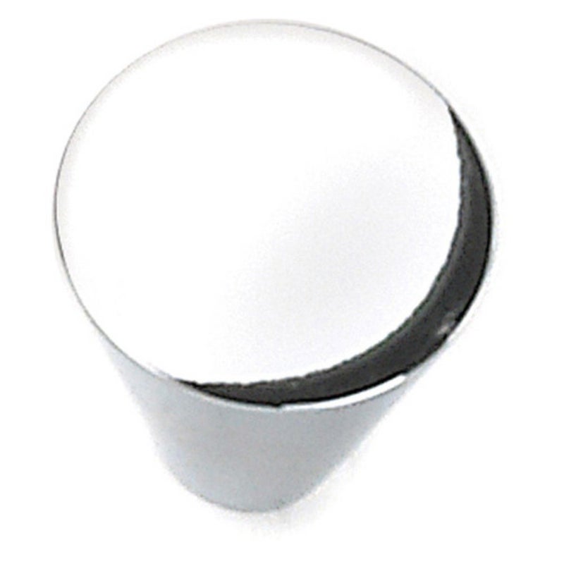 Laurey 26026 Cabinet Hardware 3/4-Inch Small Cone Knob Polished Chrome