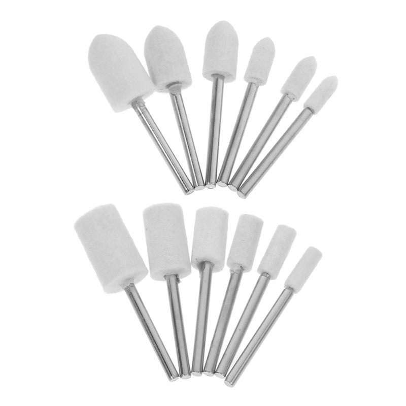 Wool Buffing Wheel Set With Assorted Polishing Heads For Automotive Home Surfaces - Image 2