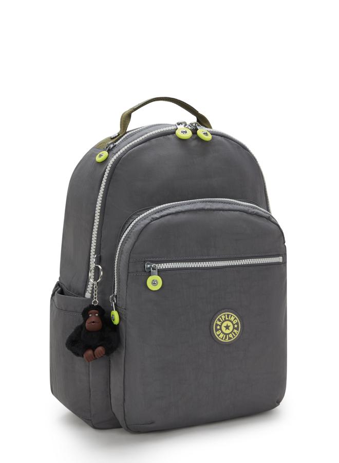 كيبلينغ حقيبة ظهر كبيرة سيكول باك تو جراي - - Image 4