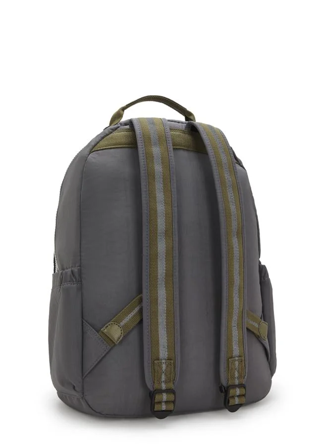 كيبلينغ حقيبة ظهر كبيرة سيكول باك تو جراي -