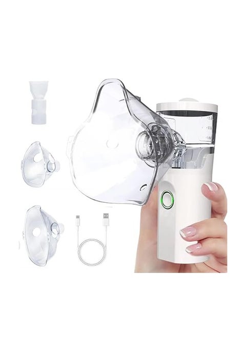 Dr.isla Portable Mesh Nebulizer, Rechargeable Nebulizer for Adults/Kids/Baby,15ml Handheld Mesh Nebulizer for Breathing Problem, Ultrasonic Nebulizer for Travel/Home/Office Use.