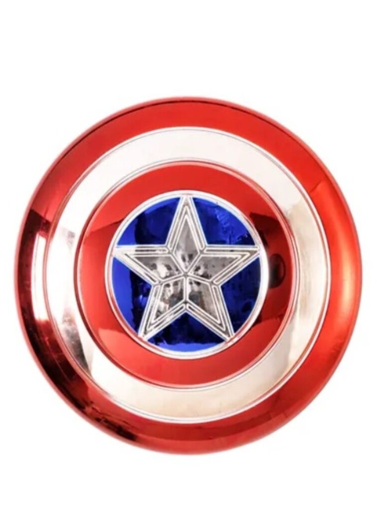 RUBIE'S - Captain America Metallic Shield 12inch - Image 1