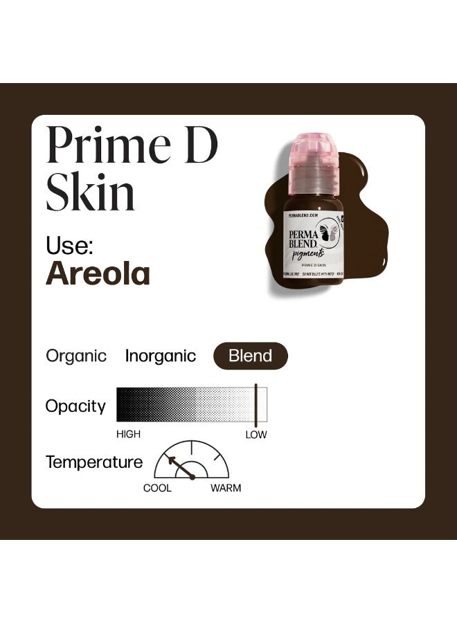 Perma Blend Areola Pigment – Perma Blend (Mandy Sauler) Prime D Skin 15ml | Professional SPMU Areola Tattoo Ink for Nipple Restoration, Areola Reconstruction & Medical Tattooing | Vegan, Natural-Looking Color | SKU: PBMAPDB1/2 - Image 2