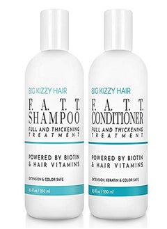 F.A.T.T. Volumizing & Thickening Biotin Shampoo & Conditioner Set, Gentle Hair Care Hair Safe For Extensions Color Keratin Treatments, Strengthens & Nourishes Fragile Hair - pzsku/Z3FEE27D36F8BB23080E4Z/45/_/1647802602/6242dd88-e0c5-4a11-8b63-497528c7d13c