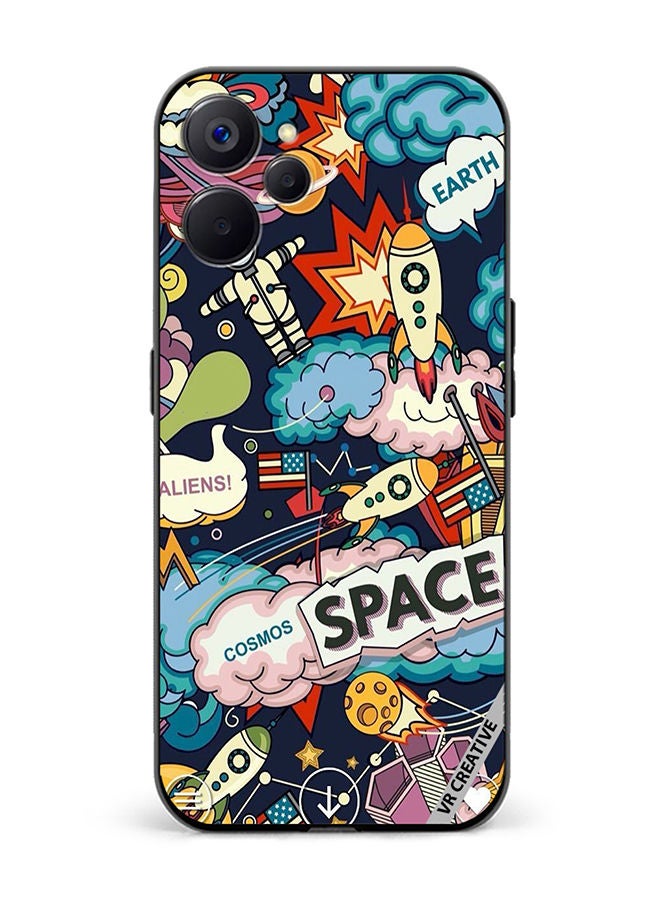 VR CREATIVE Protective Case Cover For Realme 10 5G Multicolur Design Multicolour - Image 1
