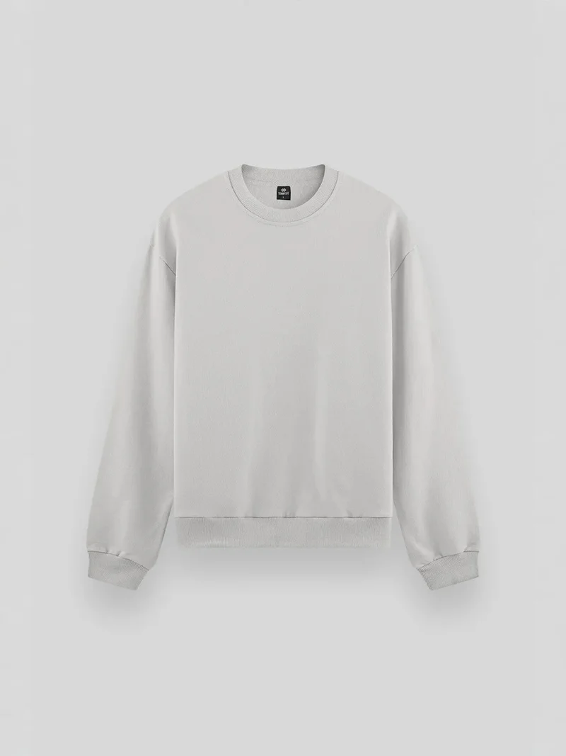 تومي لايف TOMMY Men's Plain Crew Neck Sweatshirt