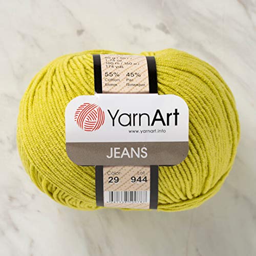 YarnArt 55 Cotton 45 Acrylic YarnArt Jeans Sport Yarn 1 SkeinBall 50 gr 174 yds 29