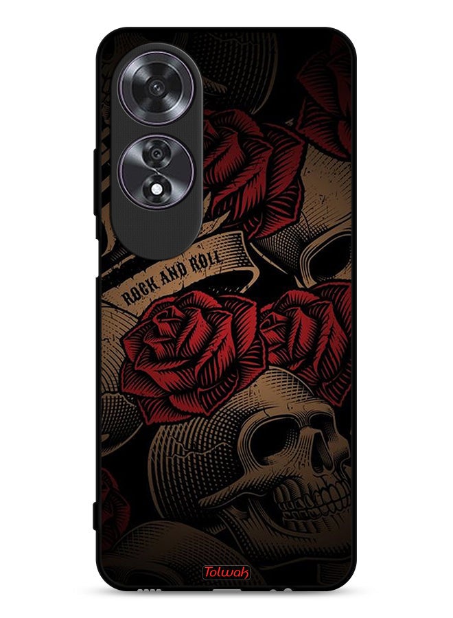 Tolwak Oppo A60 Protective Case Cover Rok And Roll - Image 1