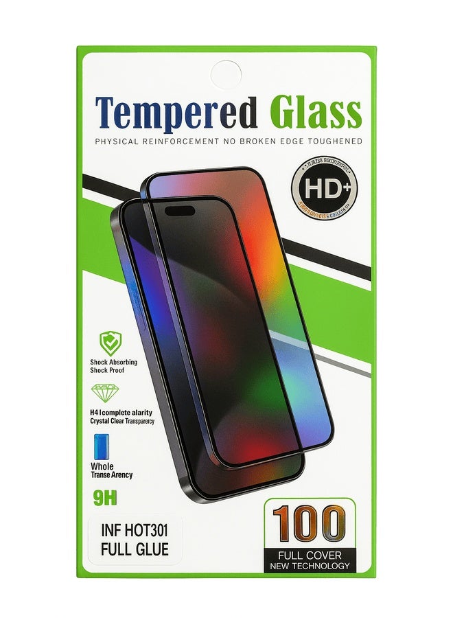 واقي شاشة iPhone 16 Pro Max 6.9 حماية عالية الدقة من الزجاج المقوى الشفاف، سهل التركيب، مضاد لبصمات الأصابع، مناسب لمعظم الجرابات - Image 5