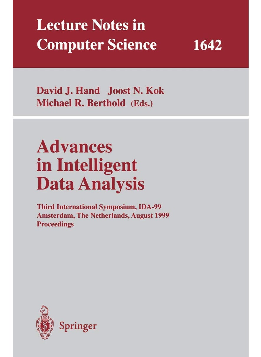 null - Advances in Intelligent Data Analysis: Third International Symposium, IDA-99 Amsterdam, The Netherlands, August 9-11, 1999 Proceedings - Image 1