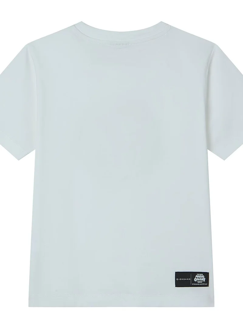 Giordano  Kids Regular Super Mario Limited Tee  | Best Price UAE
