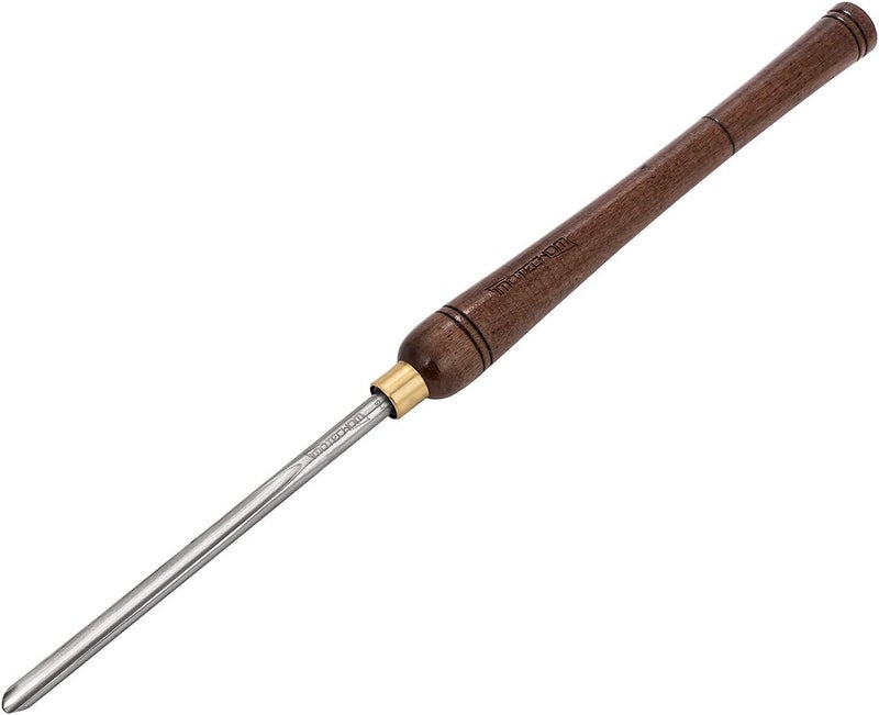 IMOTECHOM 3/8-Inches HSS Bowl Gouge Lathe Chisel Wood Turning Tools with Round Plastic Box and Hanging Bag - Image 1