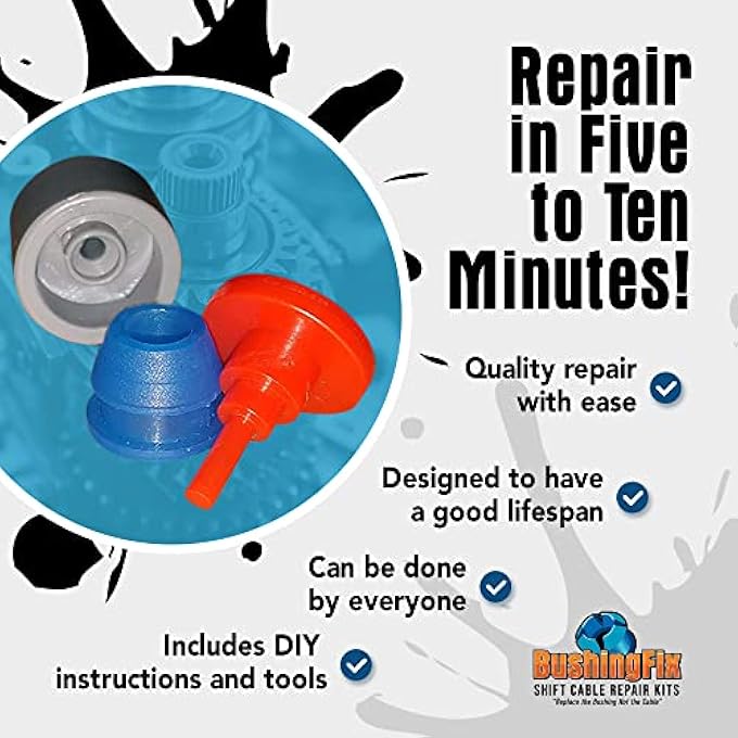 ريحني BushingFix إصلاح بوشينغ IM1KIT1 طقم إصلاح كابل ناقل الحركة - Image 4