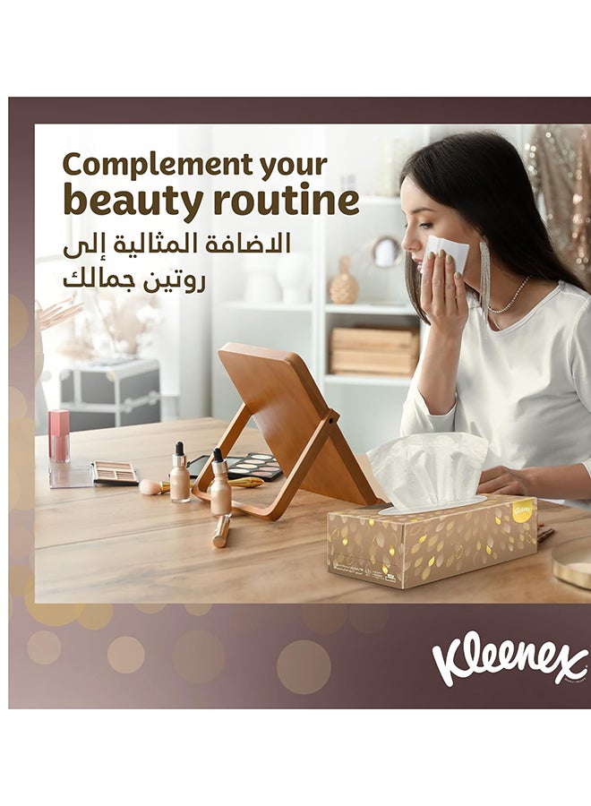 Kleenex Ultra Soft Premium Facial Tissues, Pack of 5 Boxes 96 Sheets X 3 Ply - Image 4